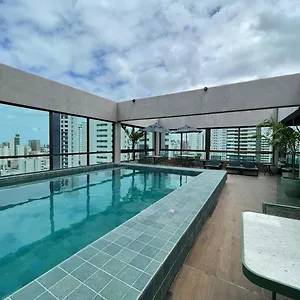 Novissimo Flat Rooftop Apto 405 - 2 Pessoas Apartamento